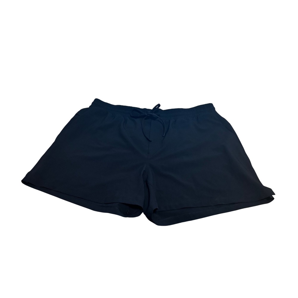 Lululemon Mens XL Black Athletic Shorts Liner Recycled Polyester Elastane